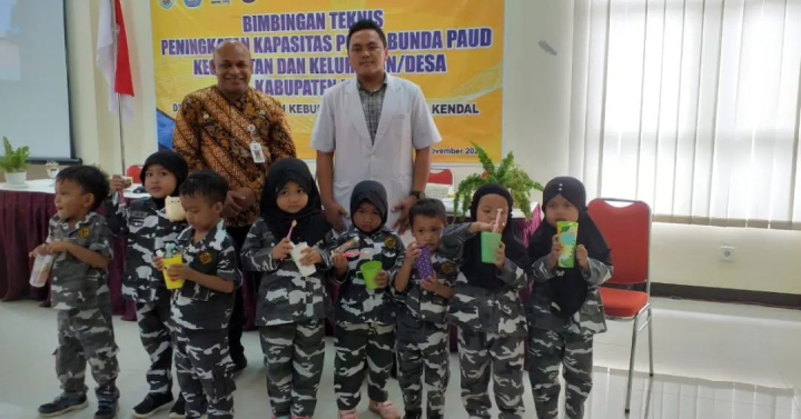 Image of bimbingan teknis peningkatan kapasitas bunda PAUD Kab.Kendal di SMAN 1 Boja