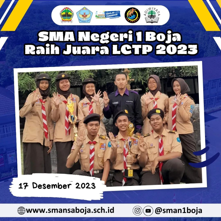 Image of SMA Negeri 1 Boja Raih Juara LCTP 2023