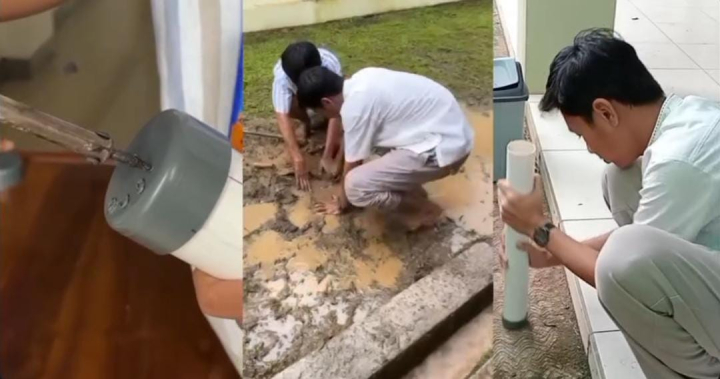 Image of Menjaga kapasitas lapang dan tanah tetap subur dengan adanya lubang biopori untuk meningkatkan daya resapan air (kapasitas lapang)