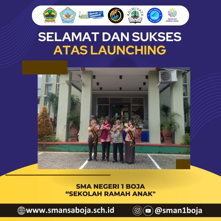 Image of Launching SMA Negeri 1 Boja "Sekolah Ramah Anak" pada hari Jum,at, 16 Februari 2024