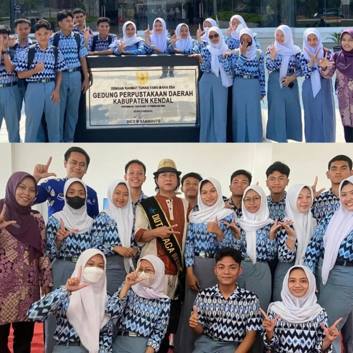Image of Sarasehan Bersama Gol A Gong di Perpustakaan Daerah kendal