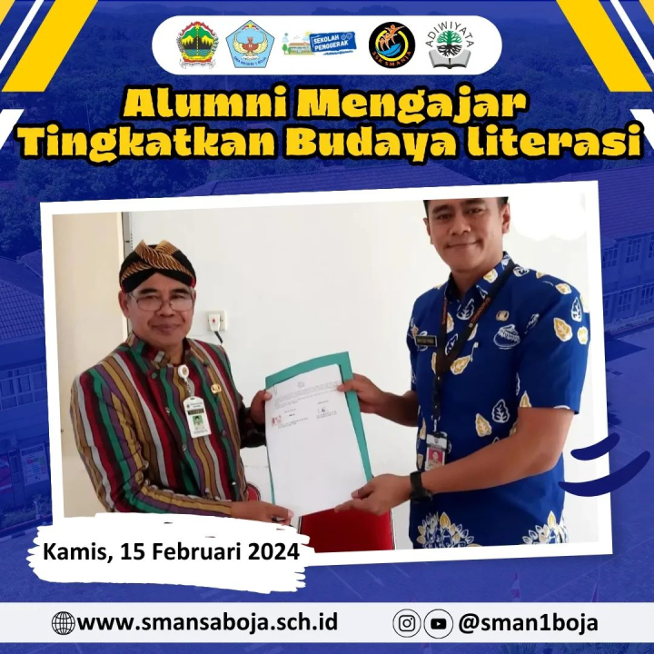 Image of Alumni Mengajar Tingkatkan Budaya Literasi