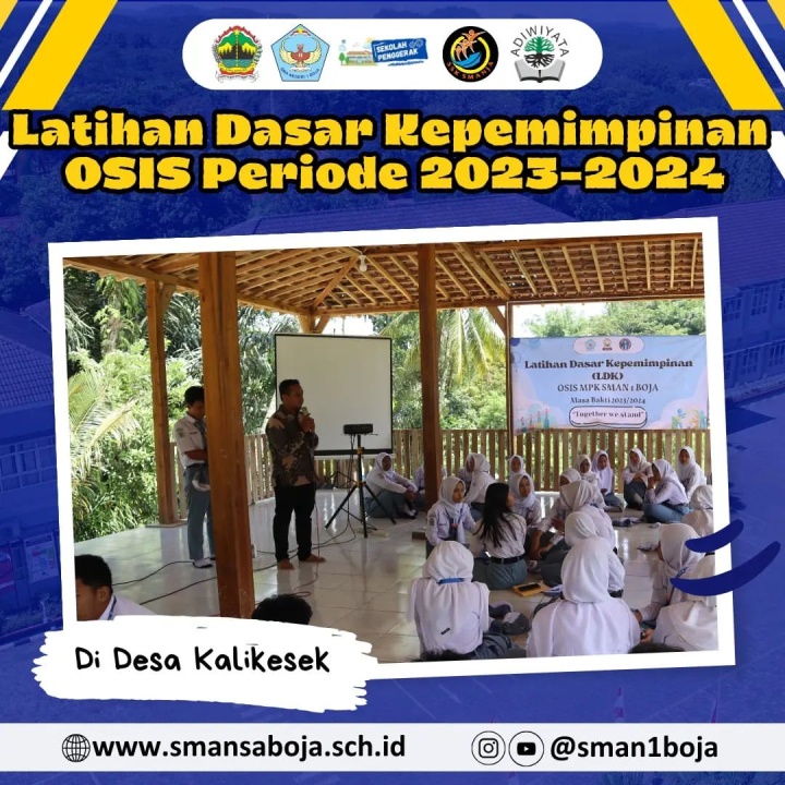 Image of Latihan Dasar Kepemimpinan OSIS Periode 2023-2024
