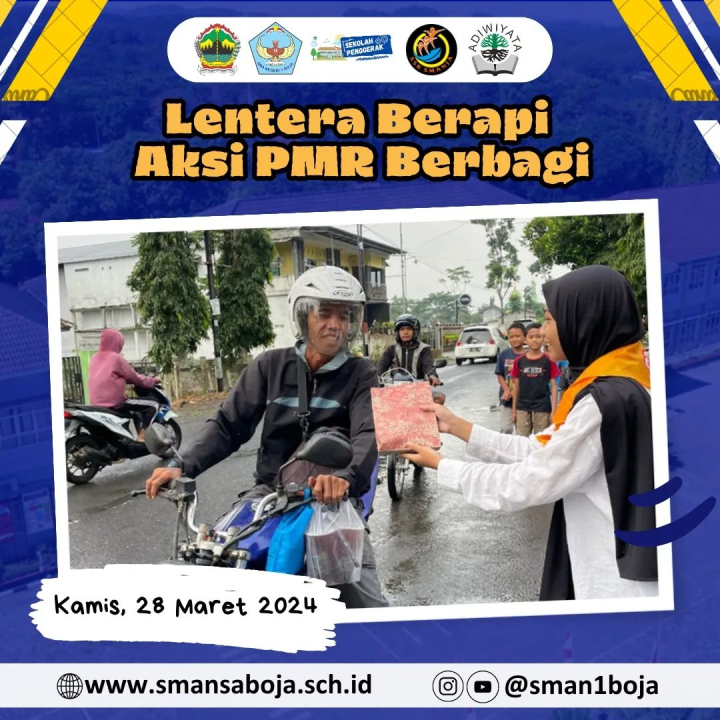 Image of Lentera Berapi Aksi PMR Berbagi